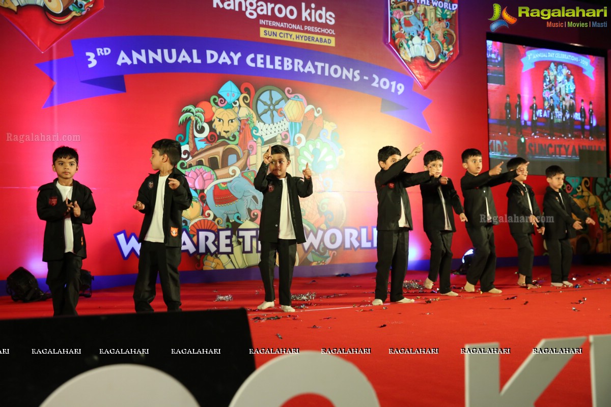 Kangaroo Kids - International Preschool - 3rd Annual Day Celebrations at Taramati Baradari