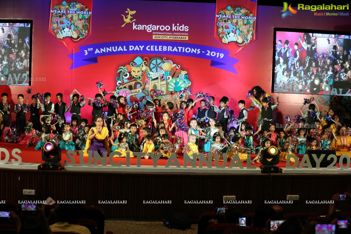 Kangaroo Kids - International Preschool - 3rd Annual Day Celebrations at Taramati Baradari