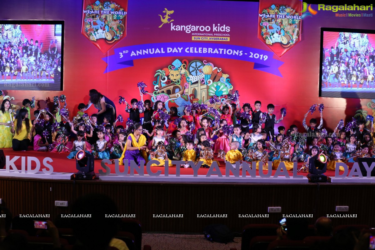 Kangaroo Kids - International Preschool - 3rd Annual Day Celebrations at Taramati Baradari