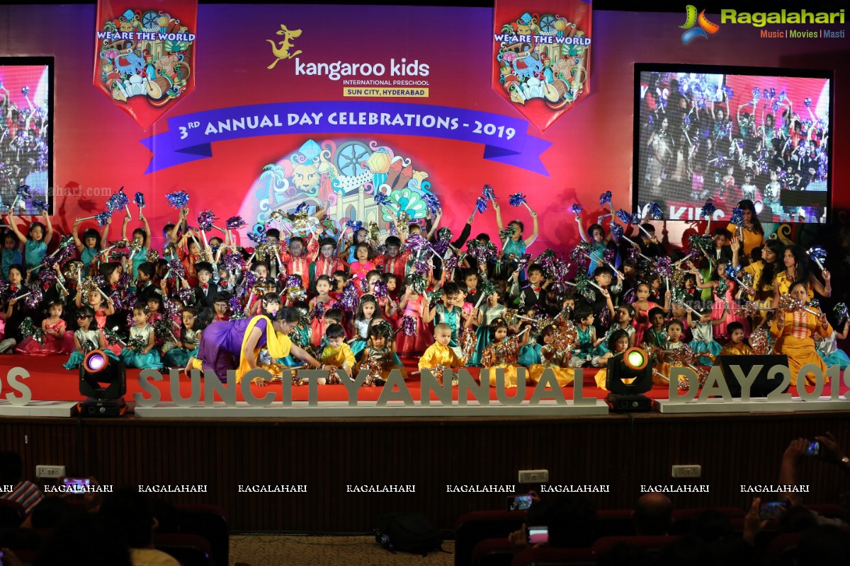 Kangaroo Kids - International Preschool - 3rd Annual Day Celebrations at Taramati Baradari