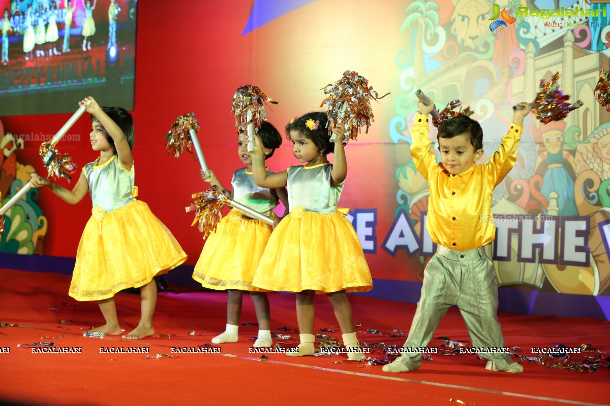 Kangaroo Kids - International Preschool - 3rd Annual Day Celebrations at Taramati Baradari