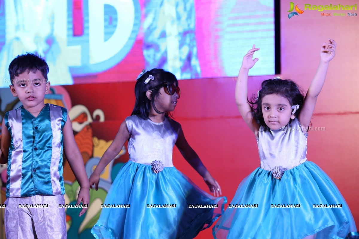 Kangaroo Kids - International Preschool - 3rd Annual Day Celebrations at Taramati Baradari