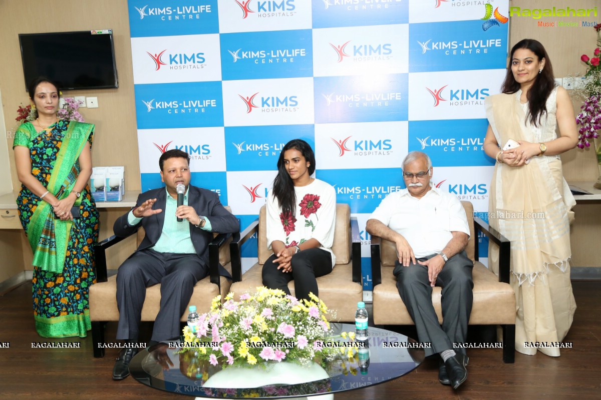 KIMS-LIVLIFE Centre Inaugurated By Padma Shri PV Sindhu (Indian Badminton Player)