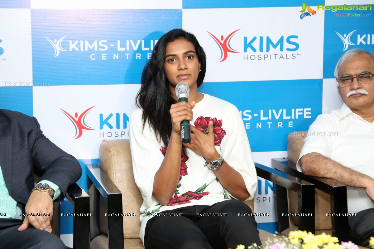 KIMS-LIVLIFE Centre Inaugurated By Padma Shri PV Sindhu (Indian Badminton Player)