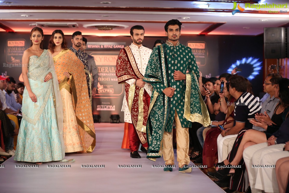 Kyron Hyderabad International Fashion Week 2019 Day1 at Taj Banjara