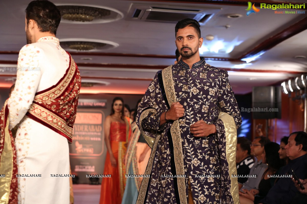 Kyron Hyderabad International Fashion Week 2019 Day1 at Taj Banjara