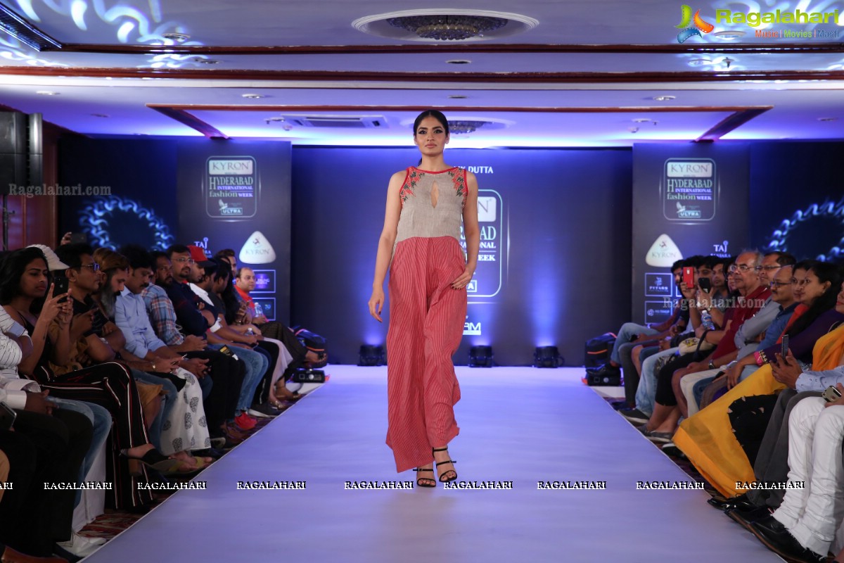 Kyron Hyderabad International Fashion Week 2019 Day1 at Taj Banjara