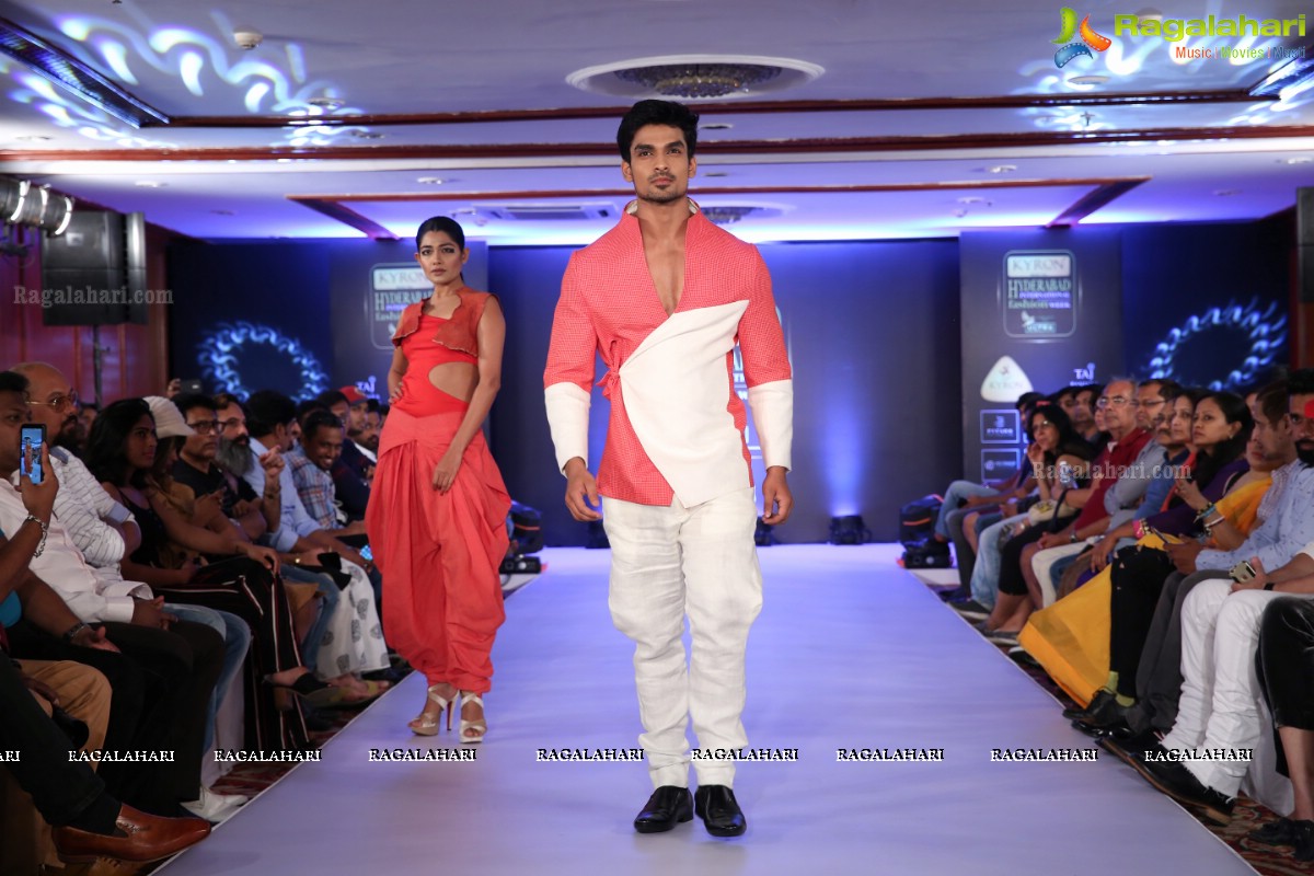 Kyron Hyderabad International Fashion Week 2019 Day1 at Taj Banjara