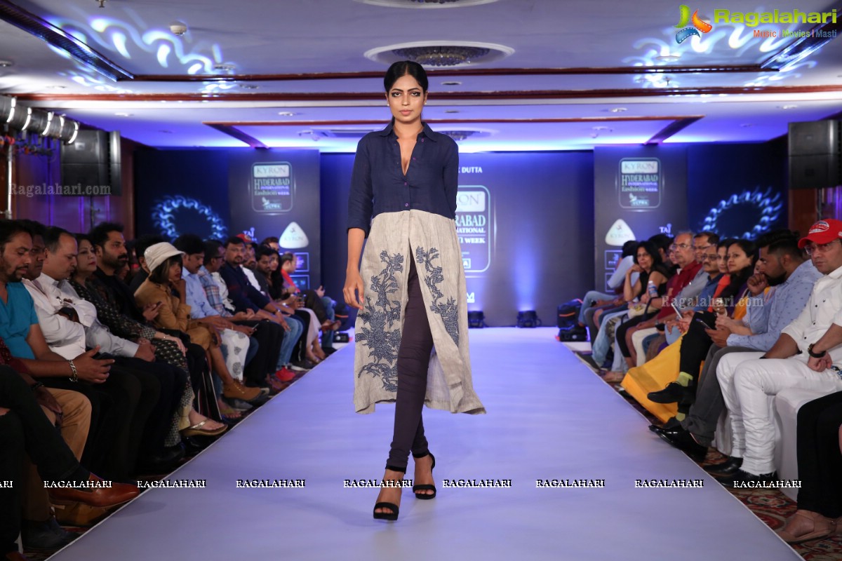 Kyron Hyderabad International Fashion Week 2019 Day1 at Taj Banjara