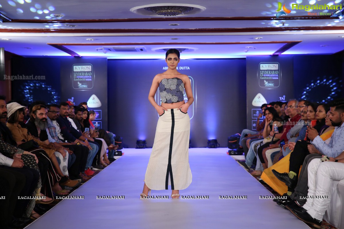 Kyron Hyderabad International Fashion Week 2019 Day1 at Taj Banjara