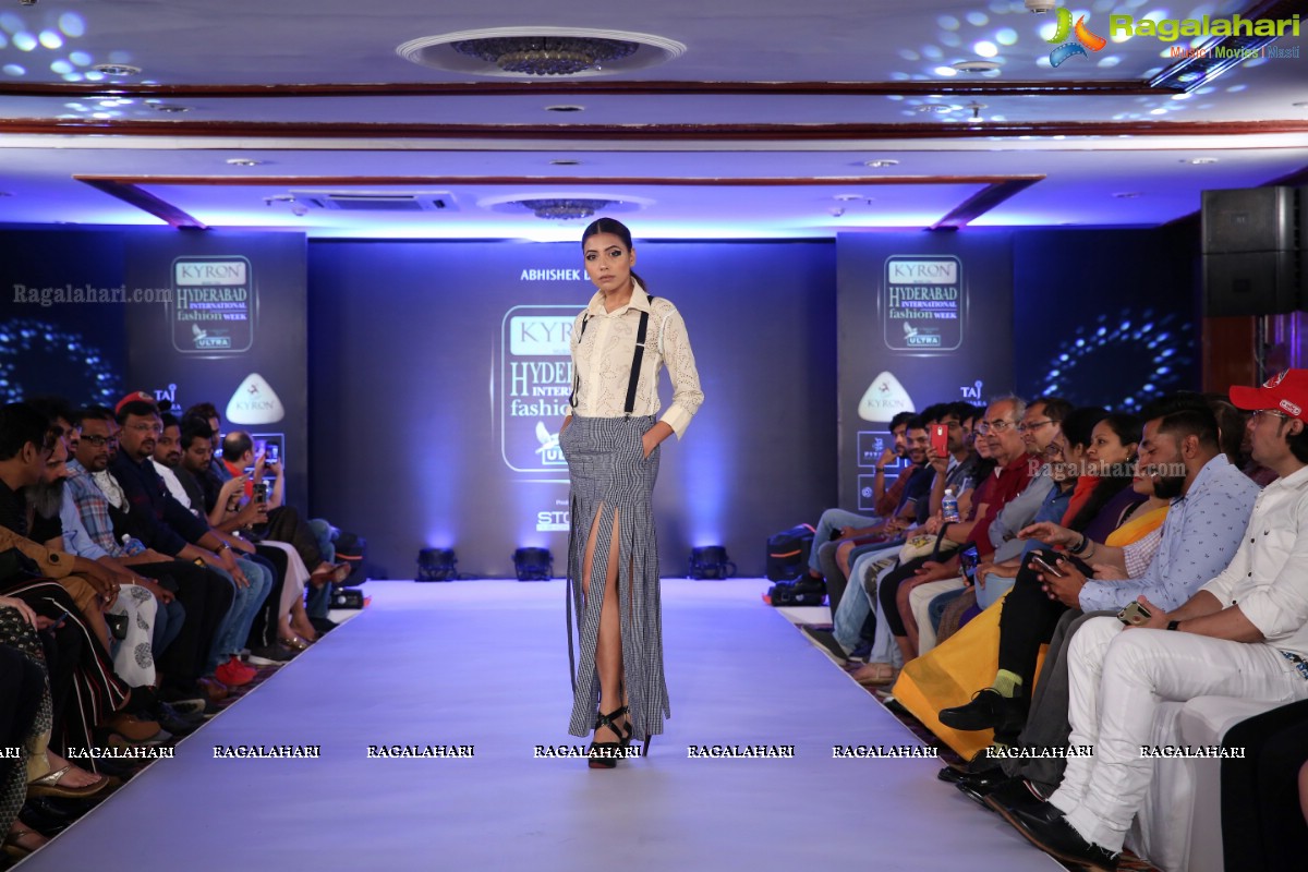 Kyron Hyderabad International Fashion Week 2019 Day1 at Taj Banjara