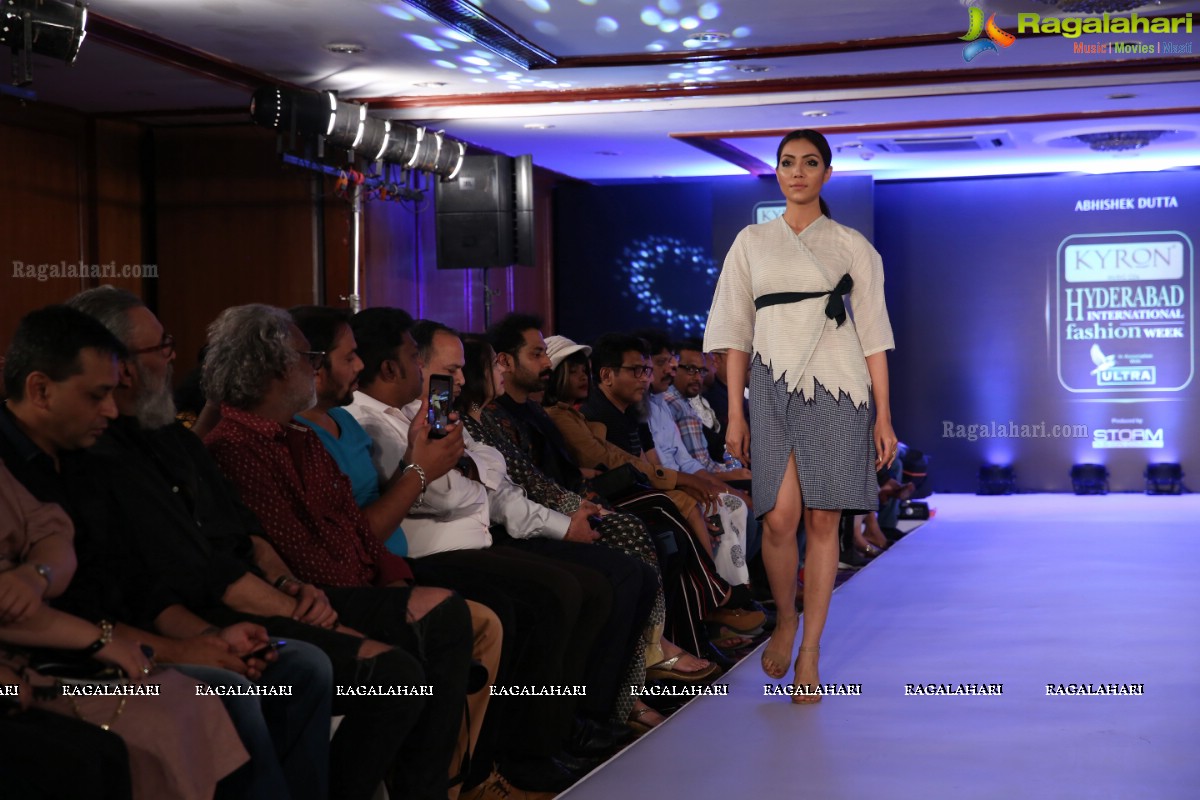 Kyron Hyderabad International Fashion Week 2019 Day1 at Taj Banjara