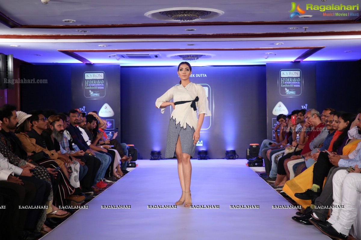 Kyron Hyderabad International Fashion Week 2019 Day1 at Taj Banjara