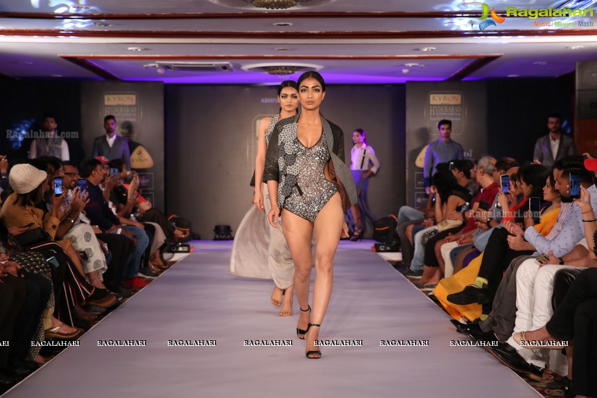 Kyron Hyderabad International Fashion Week 2019 Day1 at Taj Banjara