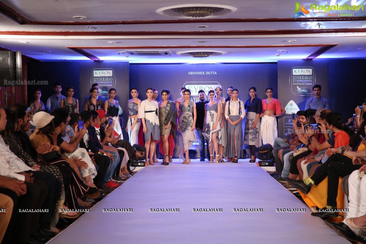 Kyron Hyderabad International Fashion Week 2019 Day1 at Taj Banjara