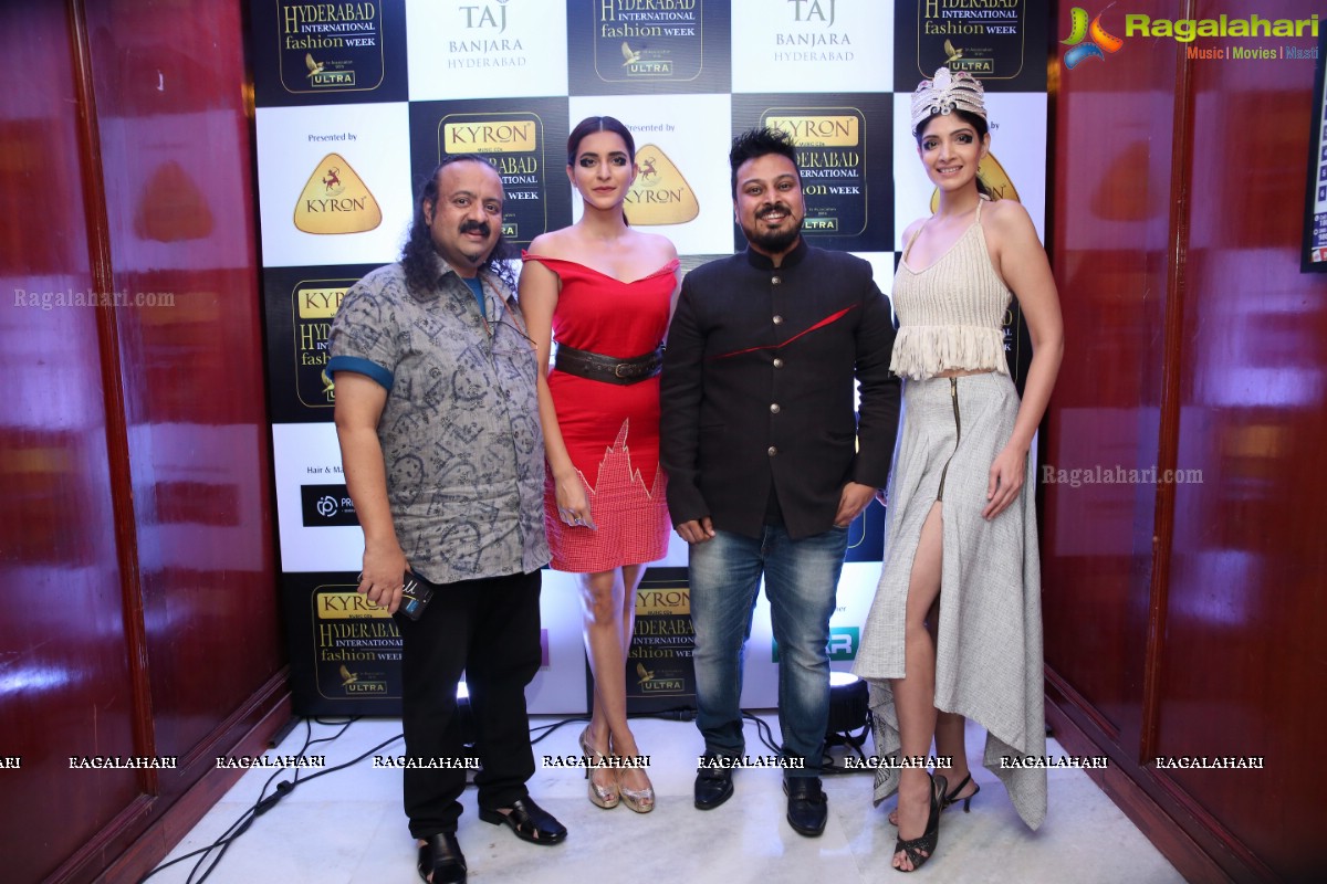 Kyron Hyderabad International Fashion Week 2019 Day1 at Taj Banjara