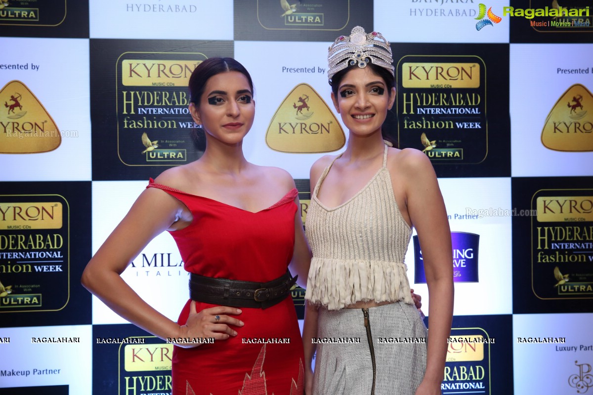 Kyron Hyderabad International Fashion Week 2019 Day1 at Taj Banjara