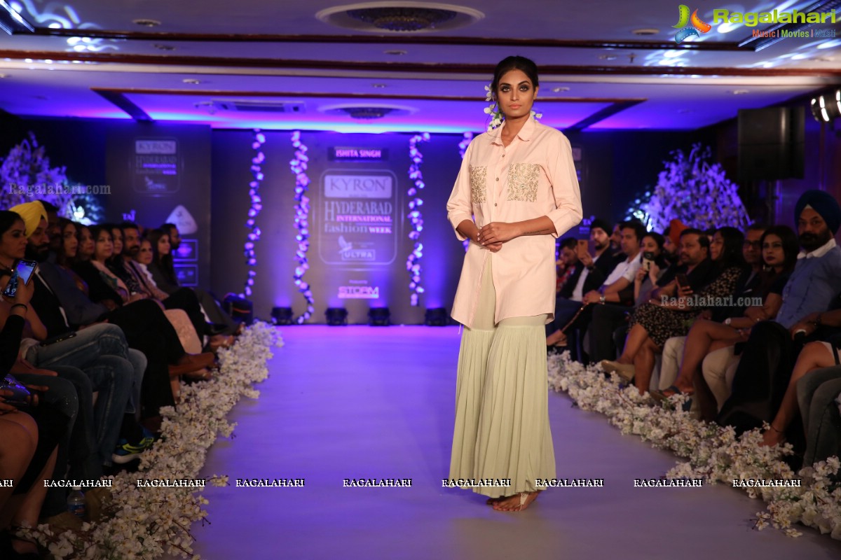 Kyron Hyderabad International Fashion Week 2019 Day2 at Taj Banjara