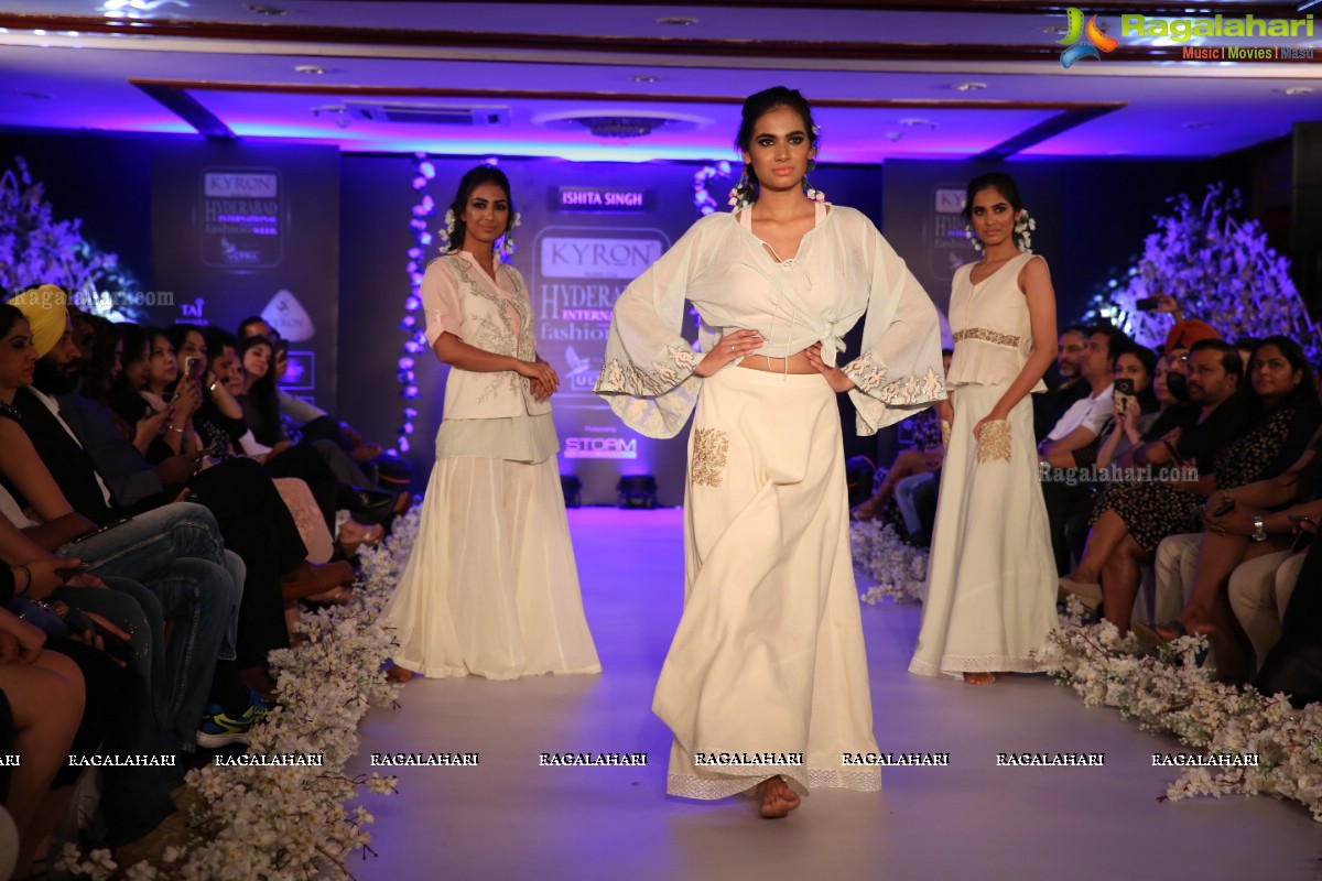 Kyron Hyderabad International Fashion Week 2019 Day2 at Taj Banjara