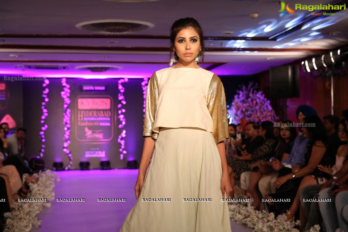 Kyron Hyderabad International Fashion Week 2019 Day2 at Taj Banjara