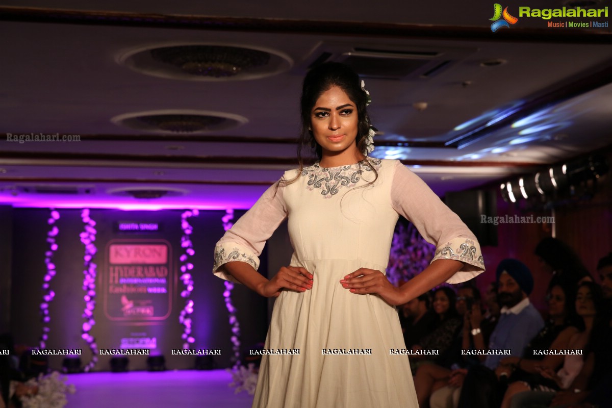 Kyron Hyderabad International Fashion Week 2019 Day2 at Taj Banjara