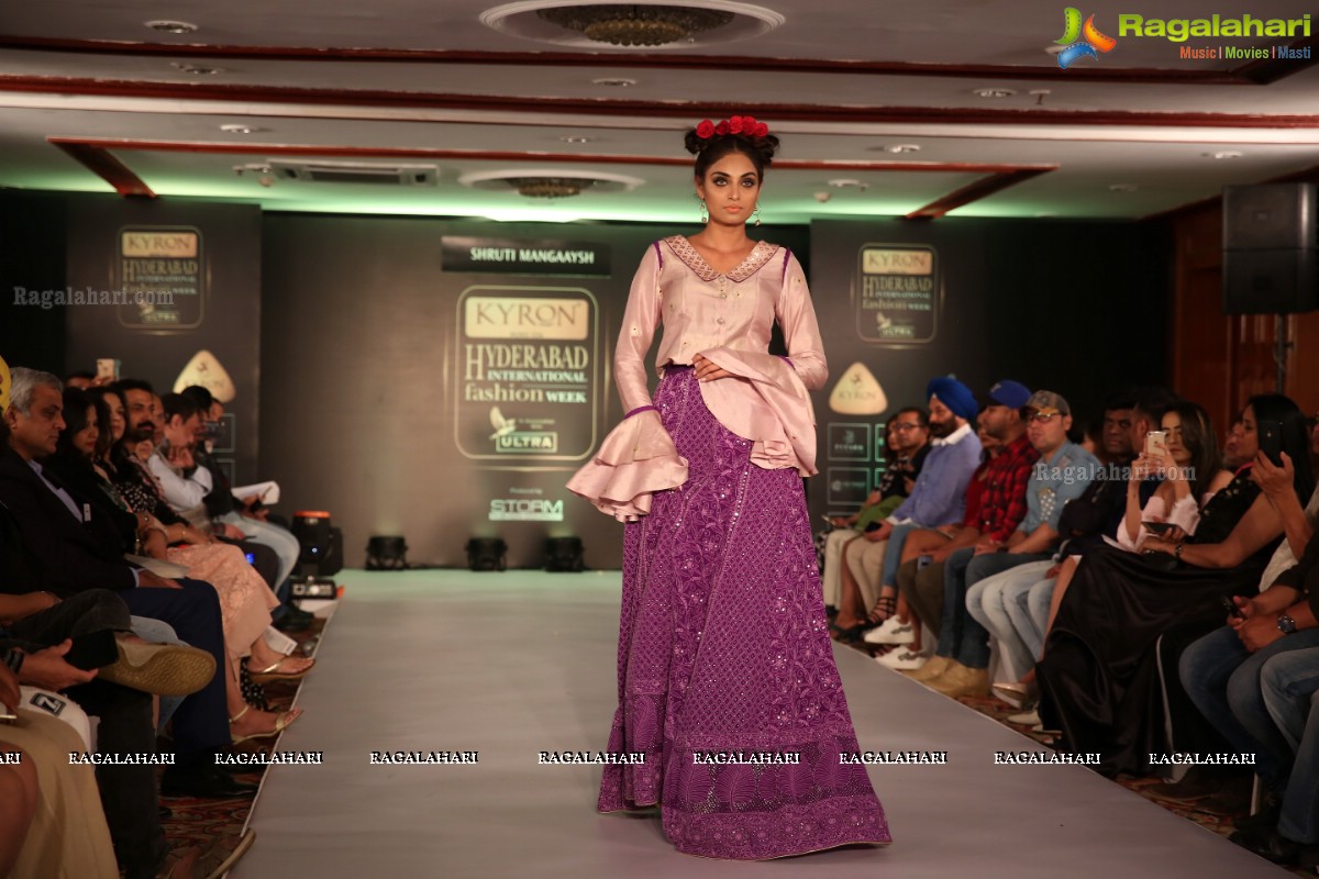 Kyron Hyderabad International Fashion Week 2019 Day2 at Taj Banjara