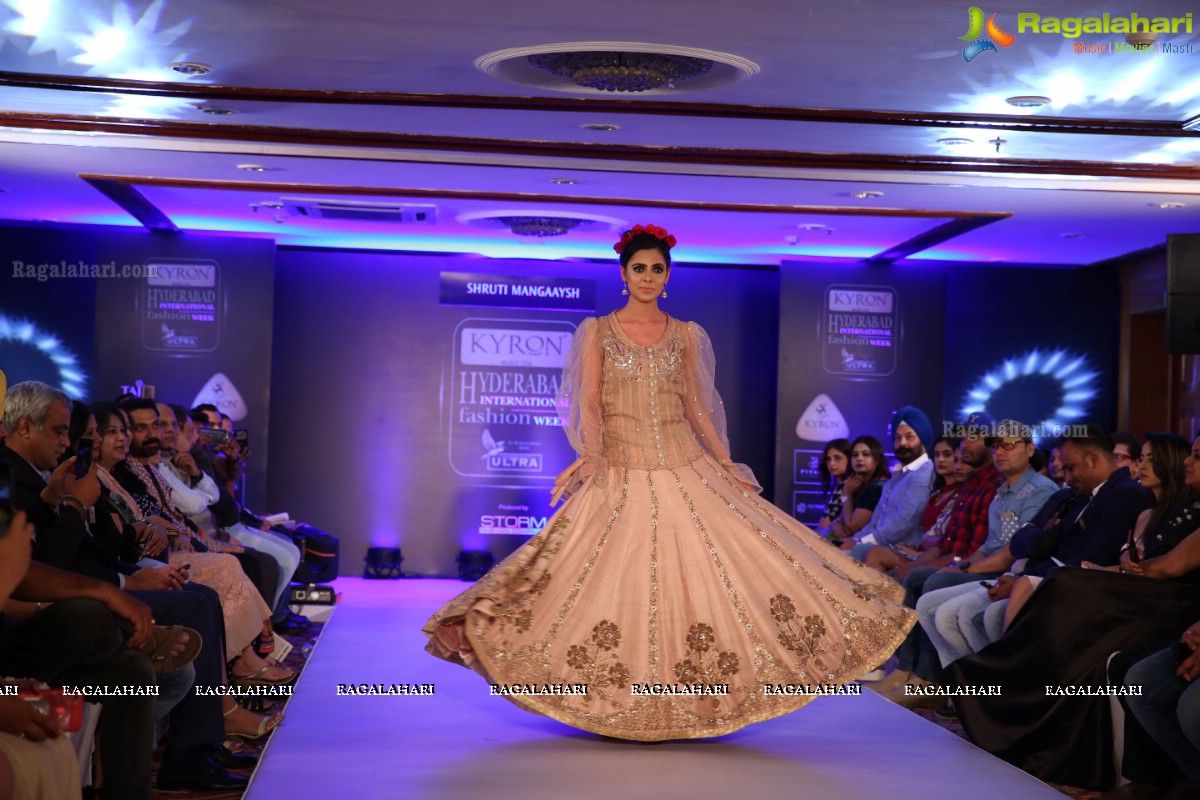 Kyron Hyderabad International Fashion Week 2019 Day2 at Taj Banjara