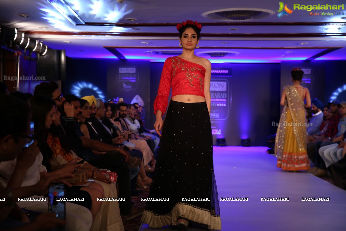 Kyron Hyderabad International Fashion Week 2019 Day2 at Taj Banjara