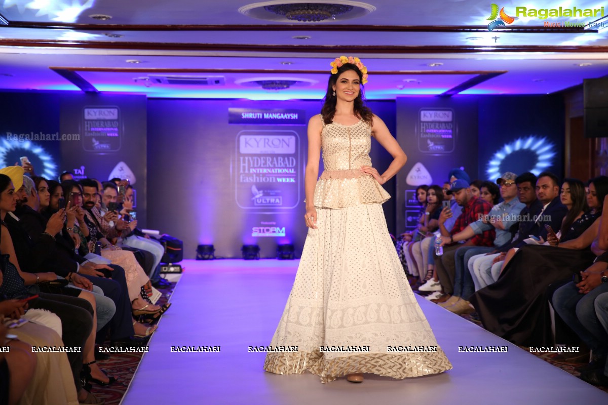 Kyron Hyderabad International Fashion Week 2019 Day2 at Taj Banjara