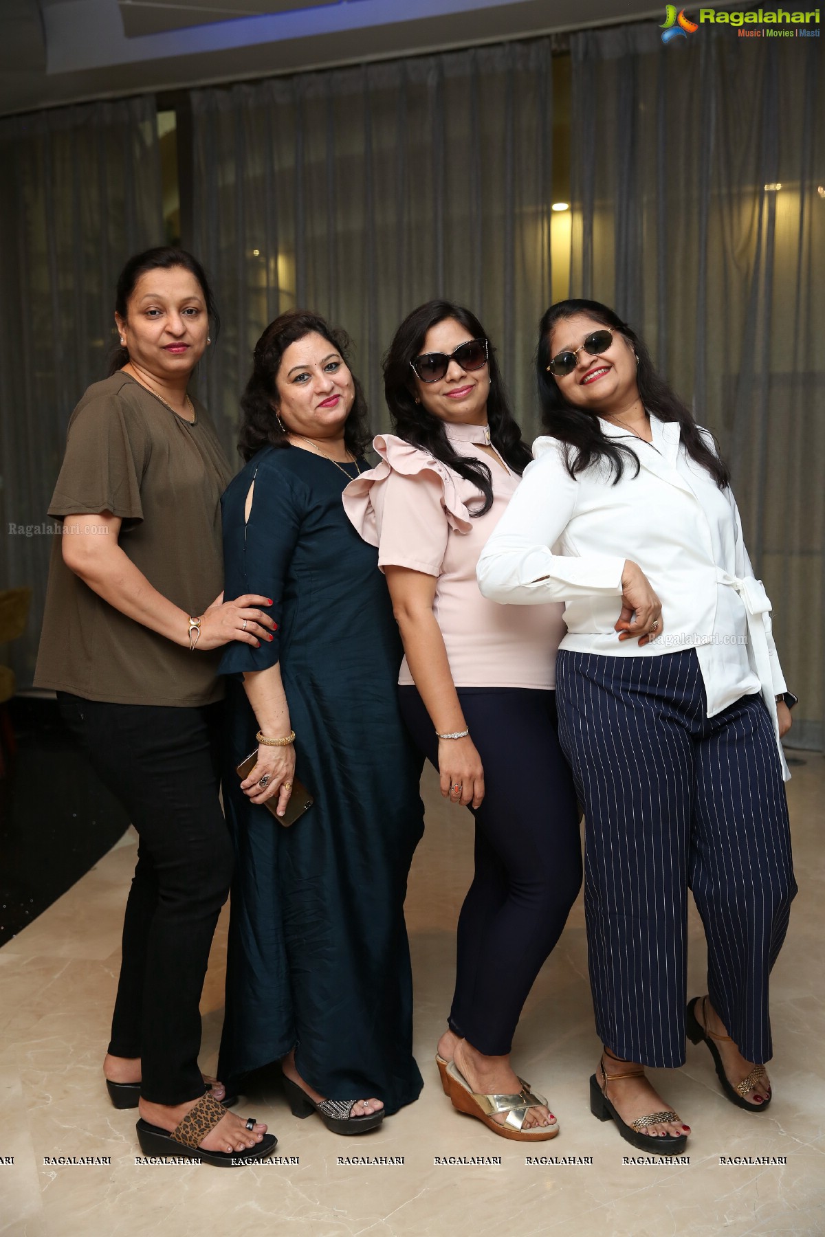 Lions Club Of Hyderabad Petals Fun Afternoon 'Apna Bollywood Style With DJ Piyush' at Taj Deccan