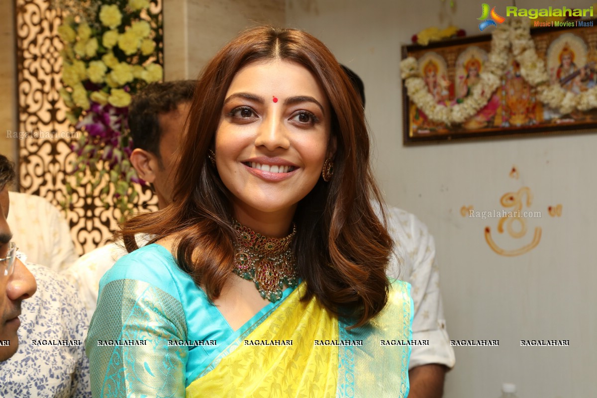 Kajal Aggarwal Launches Maangalya Shopping Mall @ Boduppal