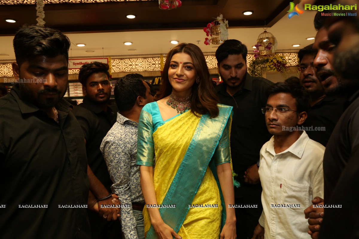 Kajal Aggarwal Launches Maangalya Shopping Mall @ Boduppal