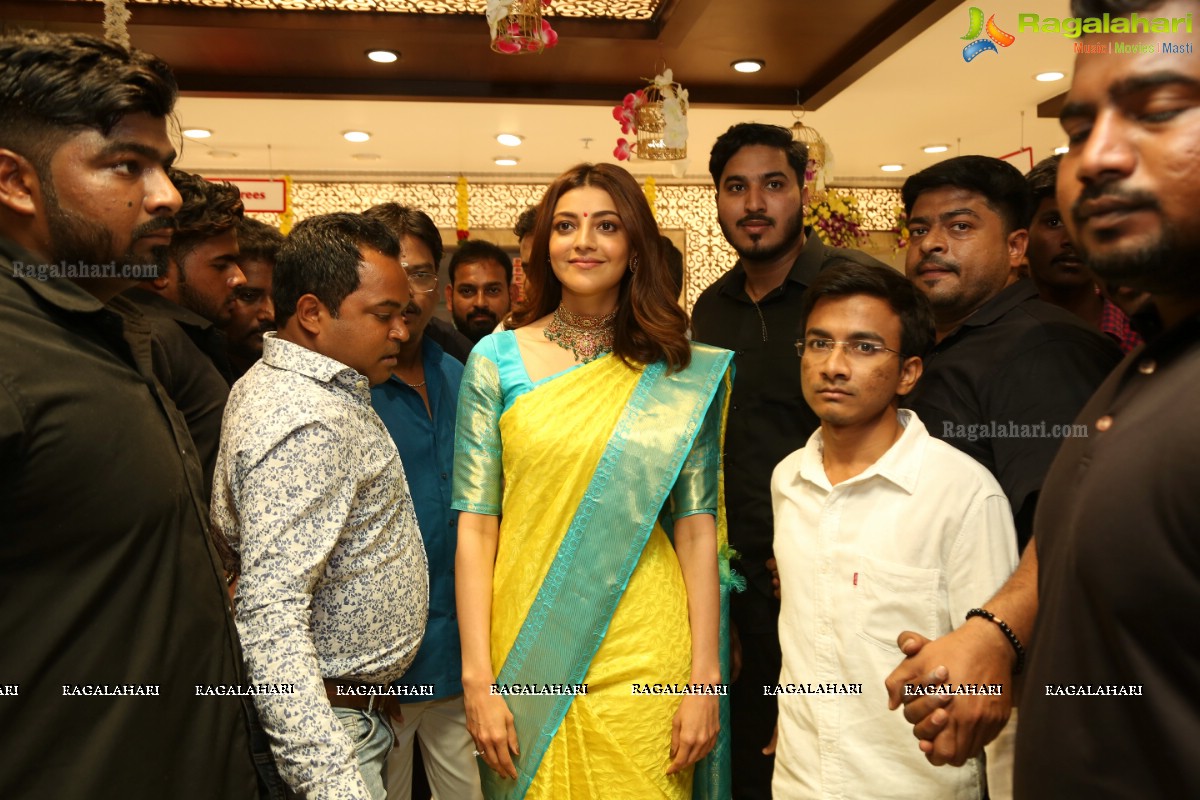 Kajal Aggarwal Launches Maangalya Shopping Mall @ Boduppal