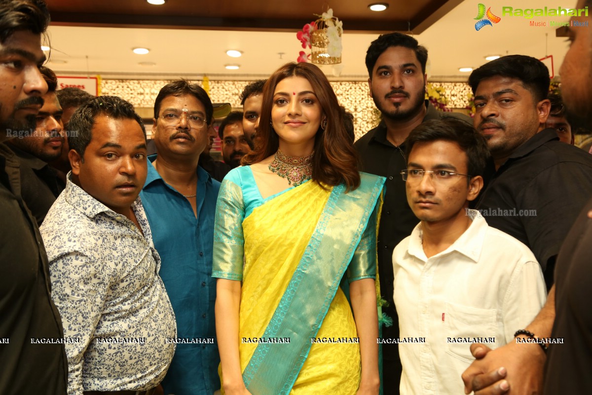 Kajal Aggarwal Launches Maangalya Shopping Mall @ Boduppal