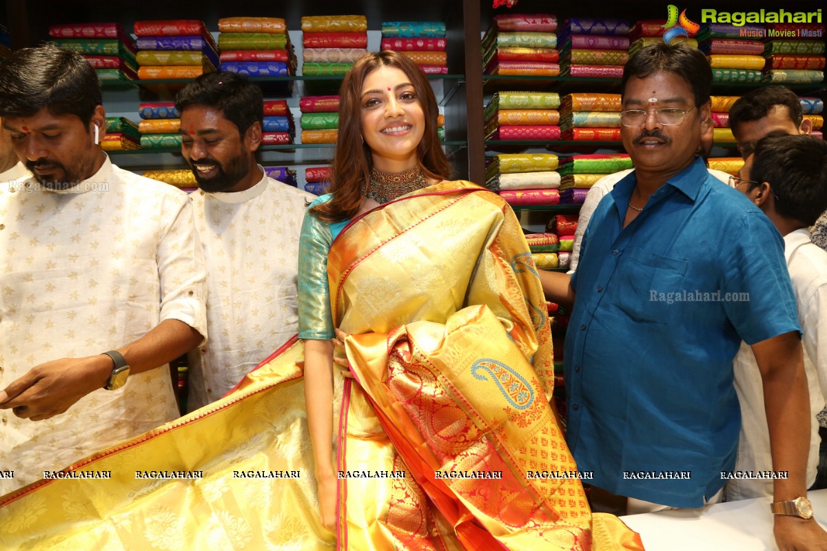 Kajal Aggarwal Launches Maangalya Shopping Mall @ Boduppal