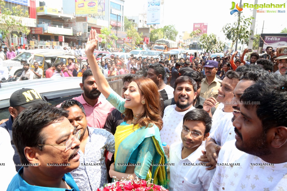 Kajal Aggarwal Launches Maangalya Shopping Mall @ Boduppal