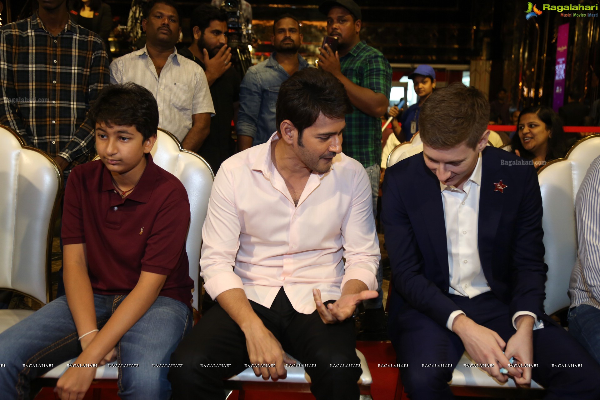 Mahesh Babu Unveils His Madame Tussauds Wax Statue at AMB Cinemas, Hyderabad