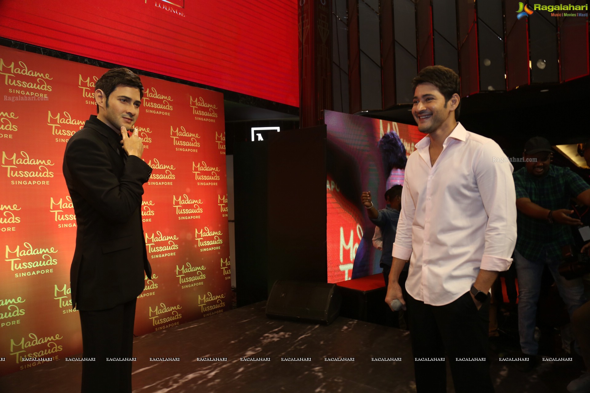 Mahesh Babu Unveils His Madame Tussauds Wax Statue at AMB Cinemas, Hyderabad