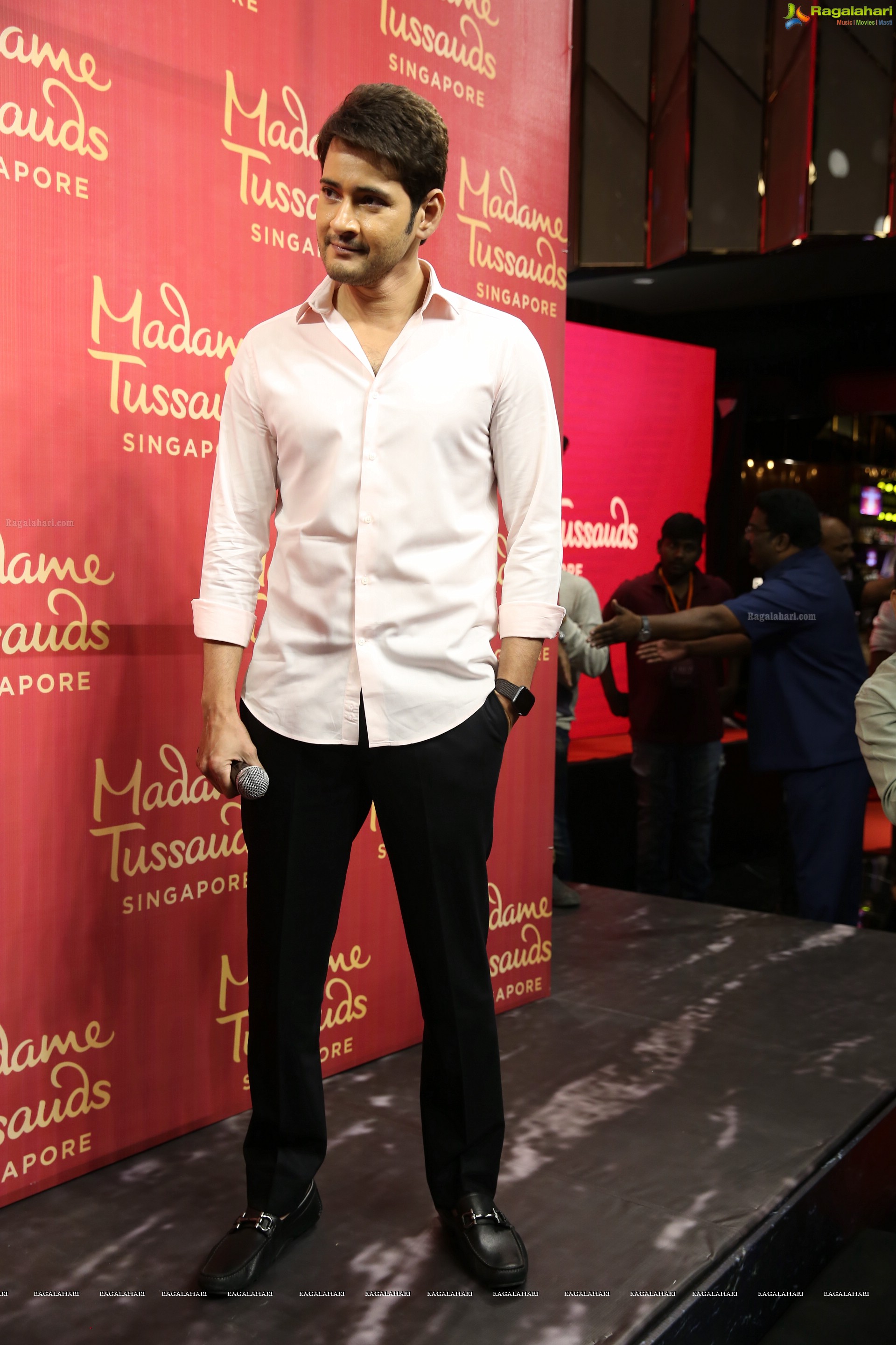 Mahesh Babu Unveils His Madame Tussauds Wax Statue at AMB Cinemas, Hyderabad