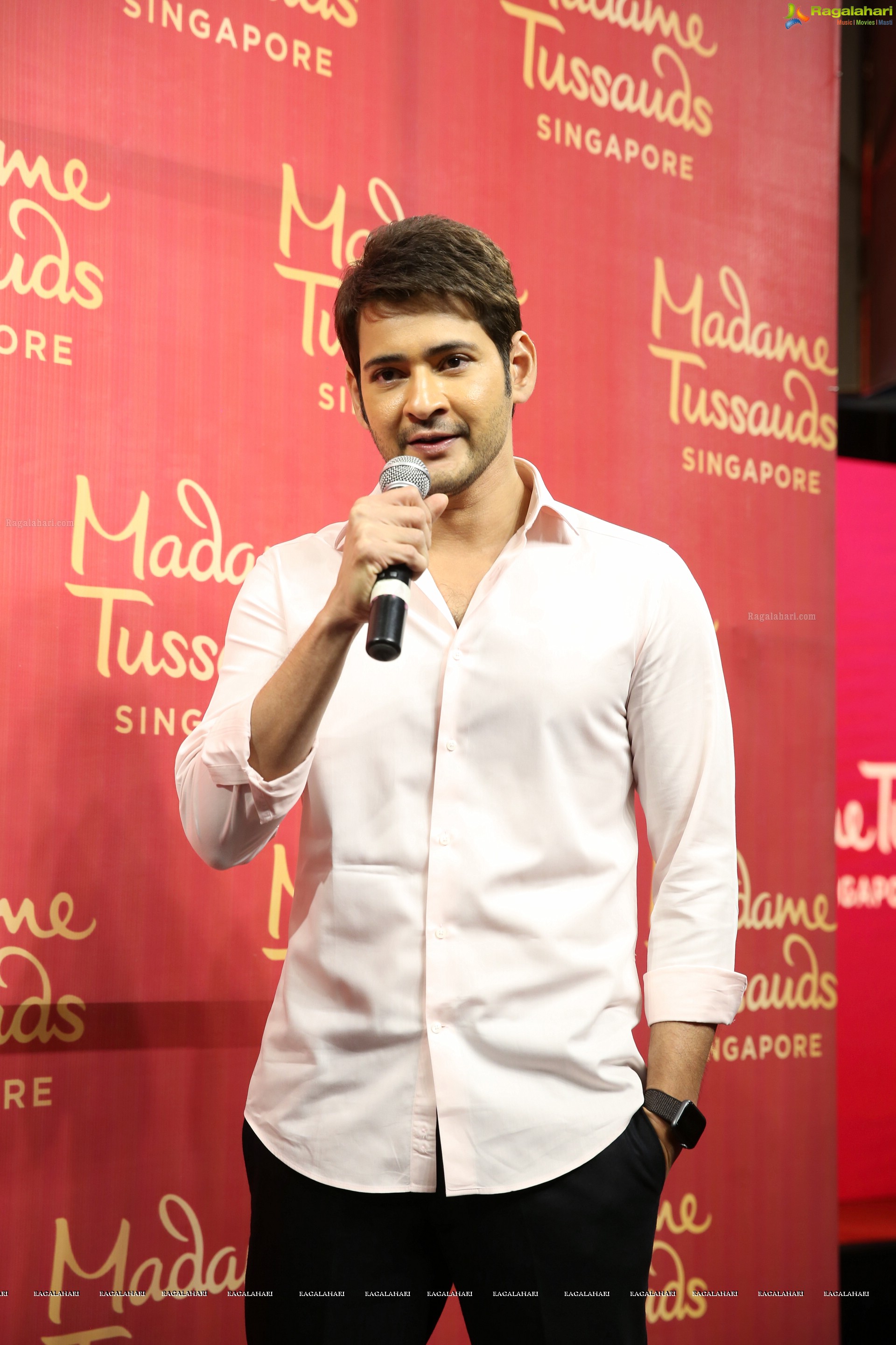 Mahesh Babu Unveils His Madame Tussauds Wax Statue at AMB Cinemas, Hyderabad
