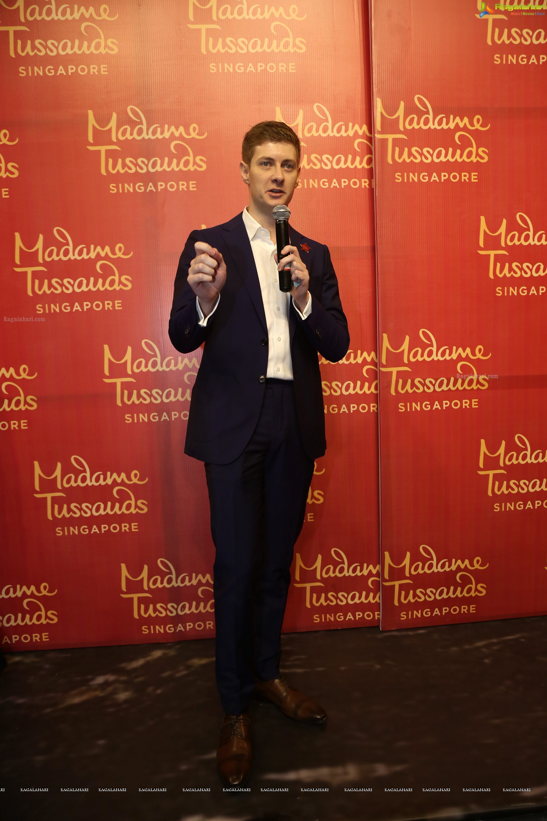 Mahesh Babu Unveils His Madame Tussauds Wax Statue at AMB Cinemas, Hyderabad