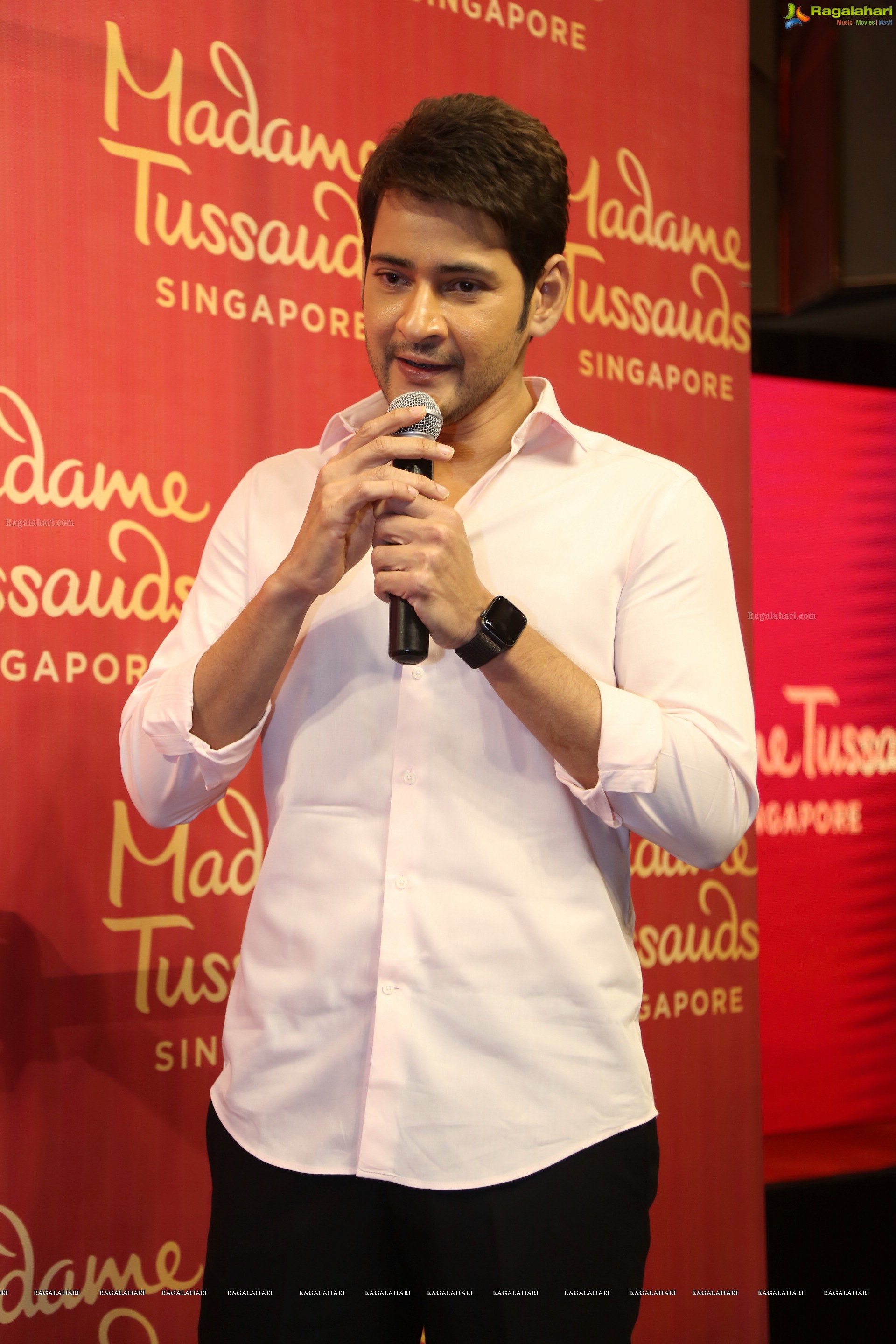 Mahesh Babu Unveils His Madame Tussauds Wax Statue at AMB Cinemas, Hyderabad