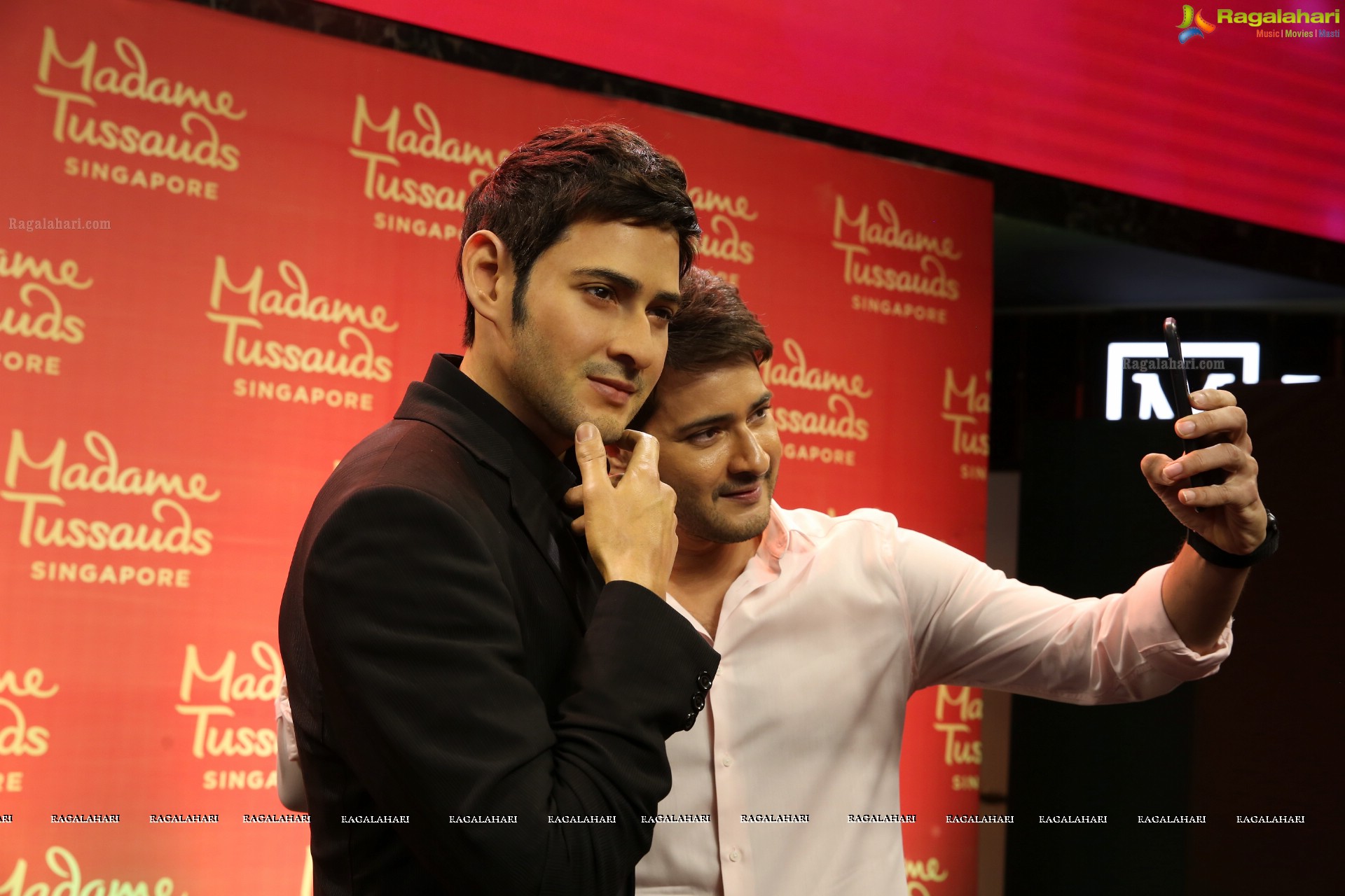 Mahesh Babu Unveils His Madame Tussauds Wax Statue at AMB Cinemas, Hyderabad