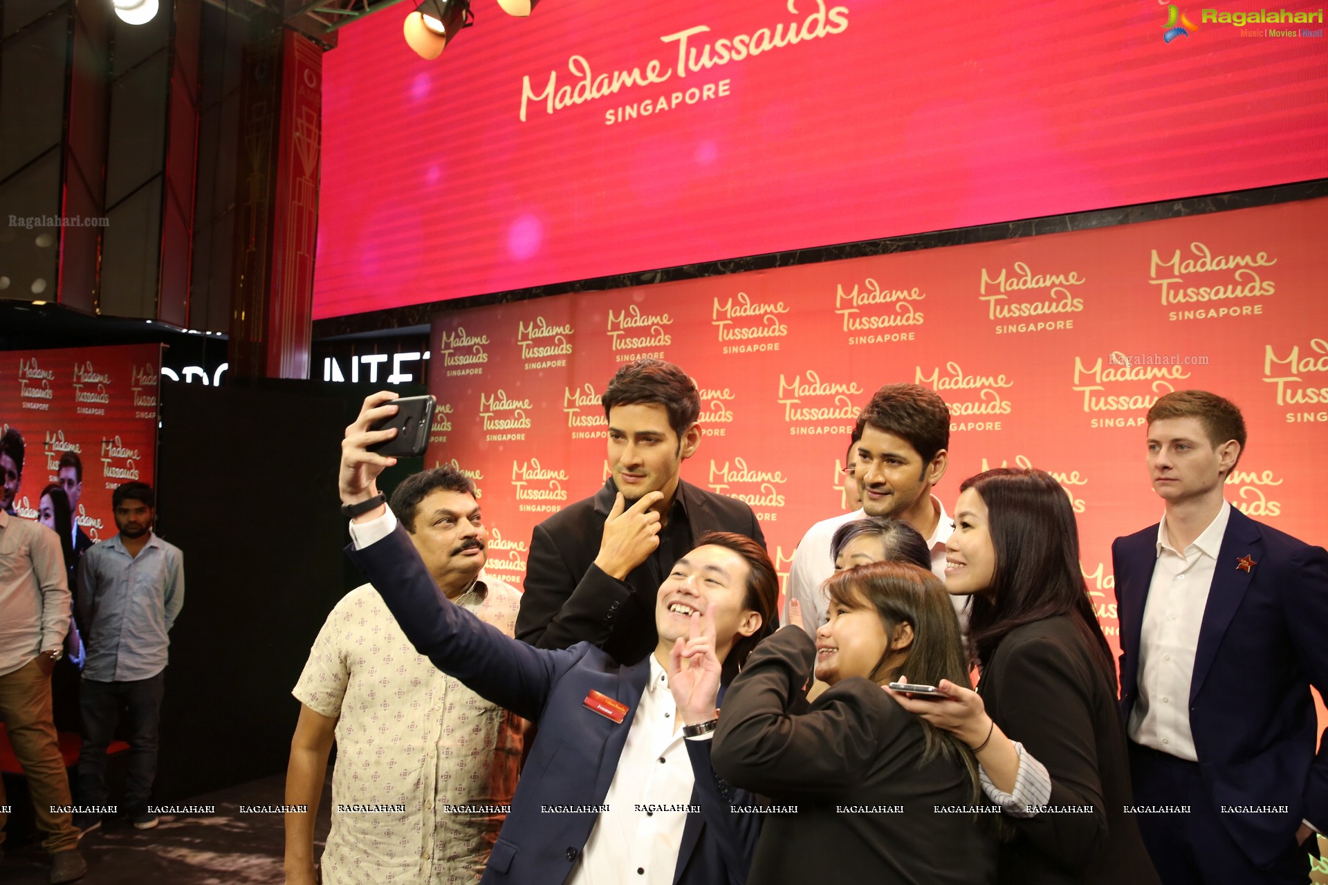 Mahesh Babu Unveils His Madame Tussauds Wax Statue at AMB Cinemas, Hyderabad