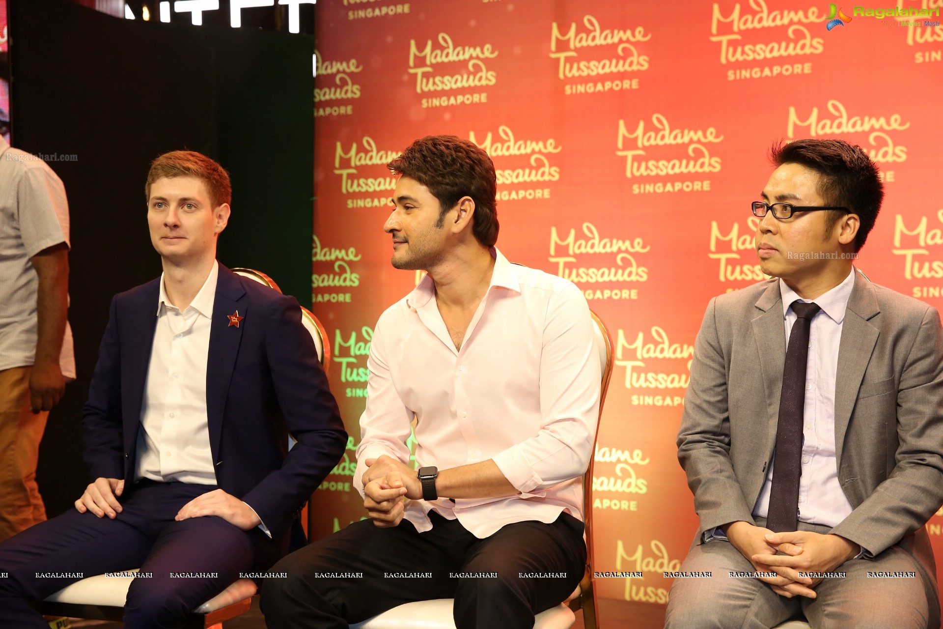 Mahesh Babu Unveils His Madame Tussauds Wax Statue at AMB Cinemas, Hyderabad