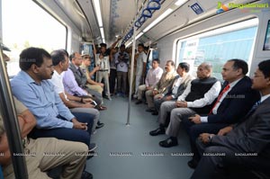 Ameerpet to Hi-Tec City Metro Train Services Launched