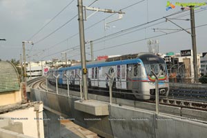 Ameerpet to Hi-Tec City Metro Train Services Launched