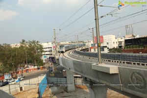 Ameerpet to Hi-Tec City Metro Train Services Launched