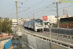 Ameerpet to Hi-Tec City Metro Train Services Launched