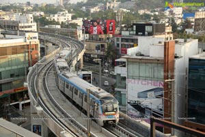 Ameerpet to Hi-Tec City Metro Train Services Launched
